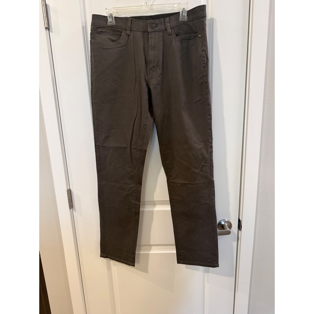 English Laundry Mens 5-Pocket Pants Charcoal Grey Straight Leg 34x32 1554253